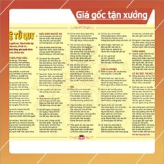 KHUNG ẢNH TRANH ĐỆ TỬ QUY KHỔ 35CM X 48CM  - PHÉP TẮC CỦA CON CON NGƯỜI - RẤT HAY KHỔ A3  ĐÃ BAO GỒM KHUNG