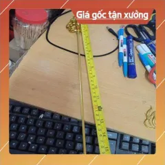 Cây tích  trượng ngày địa tạng 30cm - 40cm mạ vàng composite