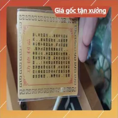 kim bài linh phù lục thần tài HÀNG CAO CẤP, có hoả tốc