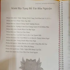 VỞ CHÉP KINH ĐỊA TẠNG CHỮ MỜ A4, A5 TẶNG 3 VIẾT