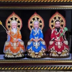 Tranh TAM VỊ THÁNH TỔ - có khung, nhiều kích thước DƯƠNG KHOA SHOP