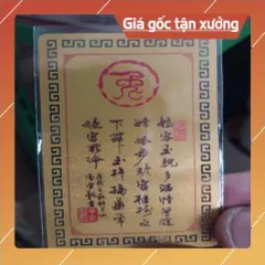 kim bài linh phù con giáp tuổi mão HÀNG CAO CẤP, có hoả tốc