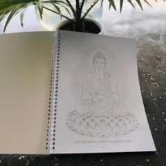 VỞ HÌNH Vẽ Phật Pháp Khổ A4 CHO PHẬT TỬ