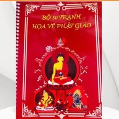 VỞ HÌNH Vẽ Phật Pháp Khổ A4 CHO PHẬT TỬ