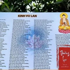Kinh Phật căn bản Kinh Vu Lan báo hiếu, kinh báo ân cha mẹ( hồi hướng công đức cho cha mẹ) TỜ 998 -