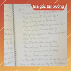 SỔ CHÉP KINH TRƯỜNG THỌ DIỆT TỘI IN CHỮ NÉT MỜ LÒ XO tặng viết cực đẹp