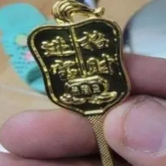 Quạt ông địa MẠ VÀNG CÓ  DƯƠNG KHOA SHOP