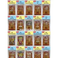 Bộ Giấy Cúng Tết lớn đẹp/Giấy cúng giao thừa, tất niên,tam tai, đất đai, thần tài,ông Táo có hoả tốc