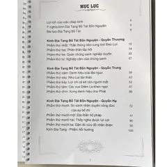 GIEO DUYÊN  Vở Chép Kinh Địa Tạng Bồ Tát Bổn Nguyện A4  CHỮ MỜ LÒ XO CAO CẤP - CHEPDIATANG