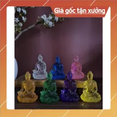 Tượng Dược Sư Phật Mini 7cm Chất Liệu Composite. Bộ tượng thất Phật Dược Sư mini  HÀNG ĐẶT TRƯỚC