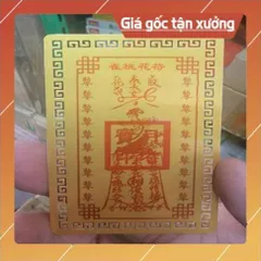 kim bài linh phù đào hoa tiền tử HÀNG CAO CẤP, có hoả tốc