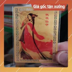 kim bài linh phù đào hoa tiền tử HÀNG CAO CẤP, có hoả tốc