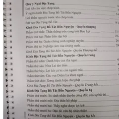 10 Vở chép kinh Địa Tạng in mờ bìa CAO CẤP  a4 gieo duyên
