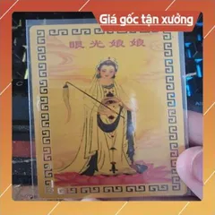 kim bài linh phù nhãn quang nương nương HÀNG CAO CẤP, có hoả tốc