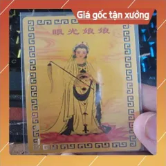 kim bài linh phù nhãn quang nương nương HÀNG CAO CẤP, có hoả tốc