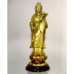 Tượng Ngài Đại Thế Chí Bồ Tát đứng cao 26cm-Nhiều Mẫu hoả tốc
