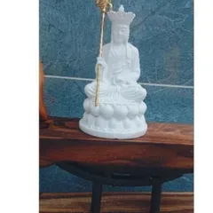Tôn tượng ngài Địa Tạng Vương Bồ Tát Cao 10cm cực đẹp