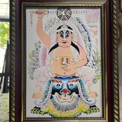 Tranh THẦN TỬ VI , có khung, kích thước 19*25cm 28*38cm, và 30*40cm DƯƠNG KHOA SHOP