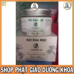 Hủ Bột rửa mặt VƯƠNG MỘC TRÀ chính hãng 100gr