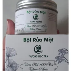 Hủ Bột rửa mặt VƯƠNG MỘC TRÀ chính hãng 100gr