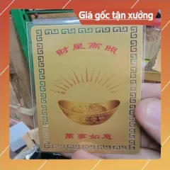 kim bài linh phù thần tài sài vinh HÀNG CAO CẤP, có hoả tốc