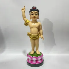 Tượng Đản Sanh Cao 38cm Đứng Nhiều Màu COMPOSITE