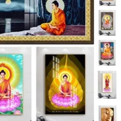 Tranh phật quan thế âm ( có khung ) KT 19*25cm - 28*38cm và 38*48cm DƯƠNG KHOA SHOP