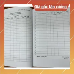 SỔ GHI BIÊN BẢN SINH HOẠT CHI BỘ CÓ HOẢ TỐC