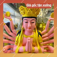 Tượng Chuẩn Đề Ngồi Cao 30 cm. có hoả tốc