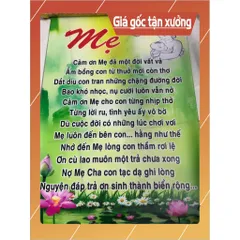 GIEO DUYÊN TRANH CUỘN  PHẬT GIÁO THỜ HOẶC TRANG TRÍ 40CM X 60CM - MẪU NGẪU NHIÊN - 9K PHÍ SÀN