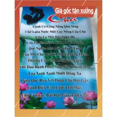 GIEO DUYÊN TRANH CUỘN  PHẬT GIÁO THỜ HOẶC TRANG TRÍ 40CM X 60CM - MẪU NGẪU NHIÊN - 9K PHÍ SÀN