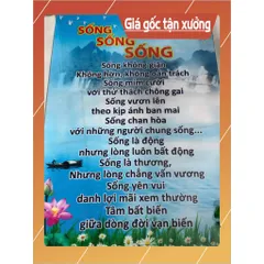 GIEO DUYÊN TRANH CUỘN  PHẬT GIÁO THỜ HOẶC TRANG TRÍ 40CM X 60CM - MẪU NGẪU NHIÊN - 9K PHÍ SÀN