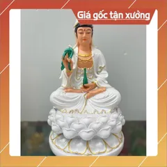 Bộ Tây Phương Tam Thánh, Tam Thế Phật, A Di Đà, Quan Âm, Đại Thế Chí chất liệu poly cao 30cm🌼🌼 có hoả tốc