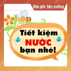 Tờ Hiệu lệnh tiết kiệm nước ép plastic siêu bền sẵn băng keo ép platics sẵn