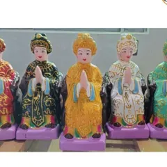 TƯỢNG ĐẤT NUNG tượng Ngũ hành 27cm nương nương HOẢ TỐC