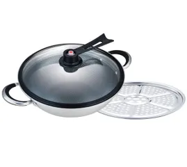CHẢO HẤP CHỐNG DÍNH FASTER SUPER DIAMOND 34CM