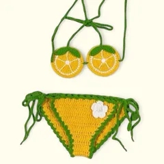 Bikini len cho bé. Bikini handmade 2/2 (hàng sẵn,ảnh thật)