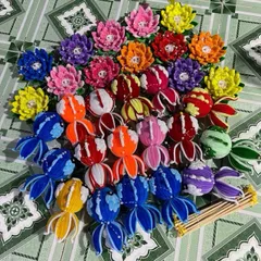 Lồng đèn cá kẽm nhung handmade
