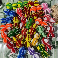 Lồng đèn cá kẽm nhung handmade