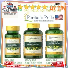 Viên uống tinh dầu hoa anh thảo, cân bằng nội tiết tố Puritan's pride SmallFamily