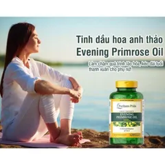 Viên uống tinh dầu hoa anh thảo, cân bằng nội tiết tố Puritan's pride SmallFamily