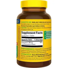 Viên Uống Bổ Sung Magnesium 250mg ( magie) Nature Made - Hỗ Trợ Cơ Bắp, Tim Mạch & Hệ Thần Kinh Khỏe Mạnh _SmallFamily