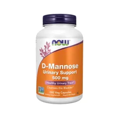 Viên Uống Hỗ Trợ Đường Tiết Niệu & Bàng Quang NOW Foods D-Mannose 500mg