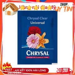 [Hàng nội địa Mỹ] Chất dưỡng hoa lâu tàn CHRYSAL 5g dạng bột - Small Family 826962