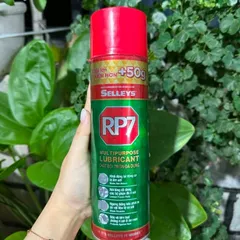 RP7 Chai xịt tẩy rỉ sét chống rỉ sét và bôi trơn các chi tiết kim loại chai 350g
