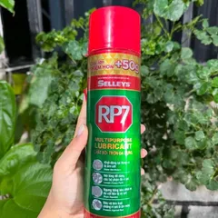 RP7 Chai xịt tẩy rỉ sét chống rỉ sét và bôi trơn các chi tiết kim loại chai 350g