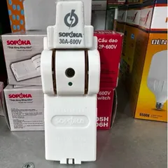 CẦU DAO ĐẾ SỨ 30A-2P-600V , 20A , 60A CỰC ĐÚC SOPOKA