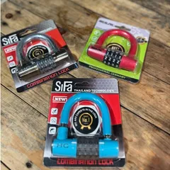 Ổ khóa SiFa chữ U, Khóa mã số 4 chữ số, chất liệu hợp kim inox chống gỉ, cao cấp bền bỉ,hàng cao cấp chính hãng