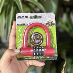 Ổ khóa SiFa chữ U, Khóa mã số 4 chữ số, chất liệu hợp kim inox chống gỉ, cao cấp bền bỉ,hàng cao cấp chính hãng