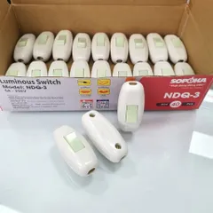 Công tắc treo quả nhót dạ quang SOPOKA cao cấp chính hãng, 5A-250V.